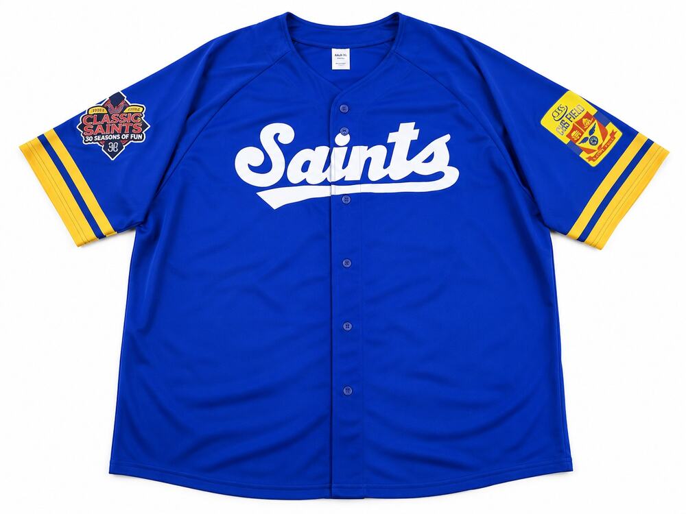 St Paul Saints Classic Baseball Jersey XL 30 Seasons CHS Field